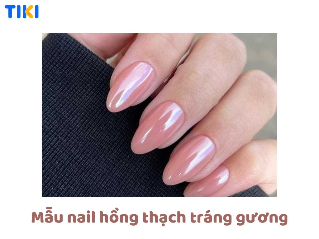 Móng Tay Màu Hồng