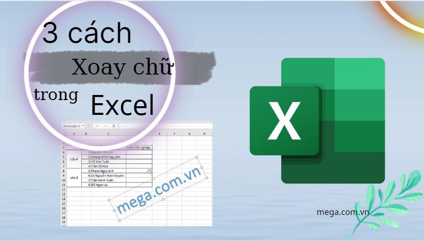 Xoay Chữ Trong Excel